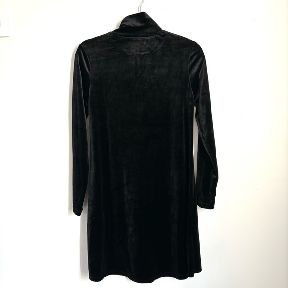 NEW Pomander Place Tuckernuck Black Velvet Mottershead Dress - Picture 7 of 9